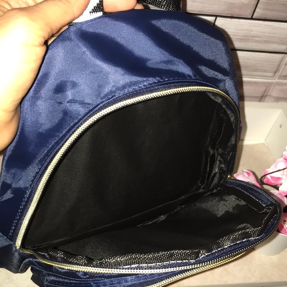 Casual Nylon Backpack with Rhinestone Embellishments💙 - Picture 4 of 10